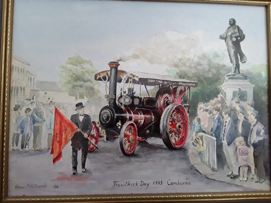 Trevithick Day Camborne- original oil painting