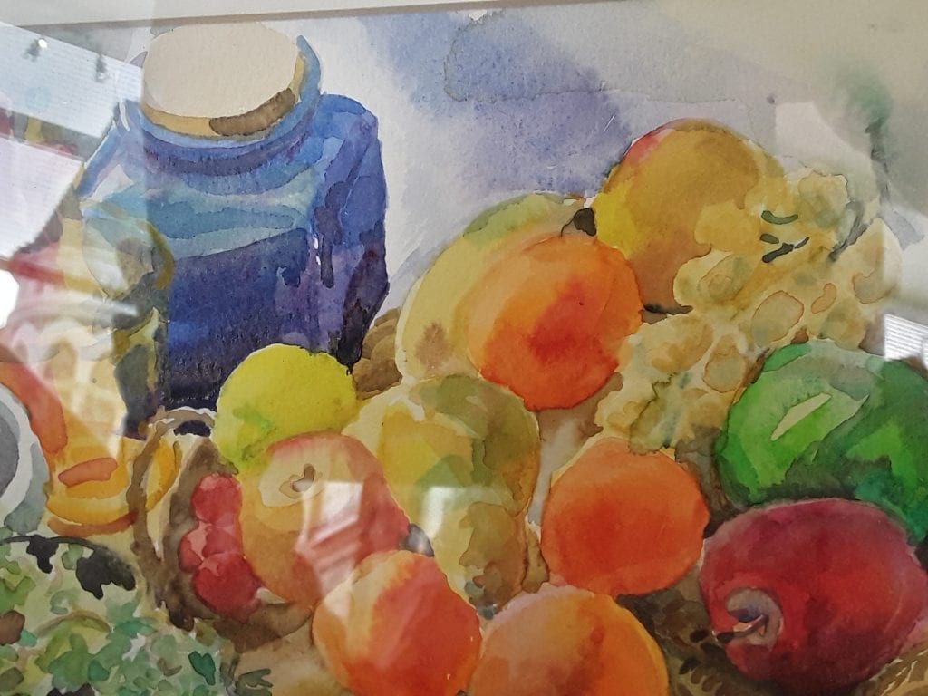 Contemporary still life watercolour